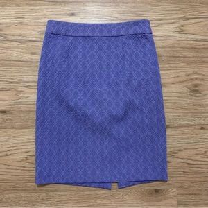 3/$50 Banana Republic Pencil Skirt | Size 4 | Royal Purple